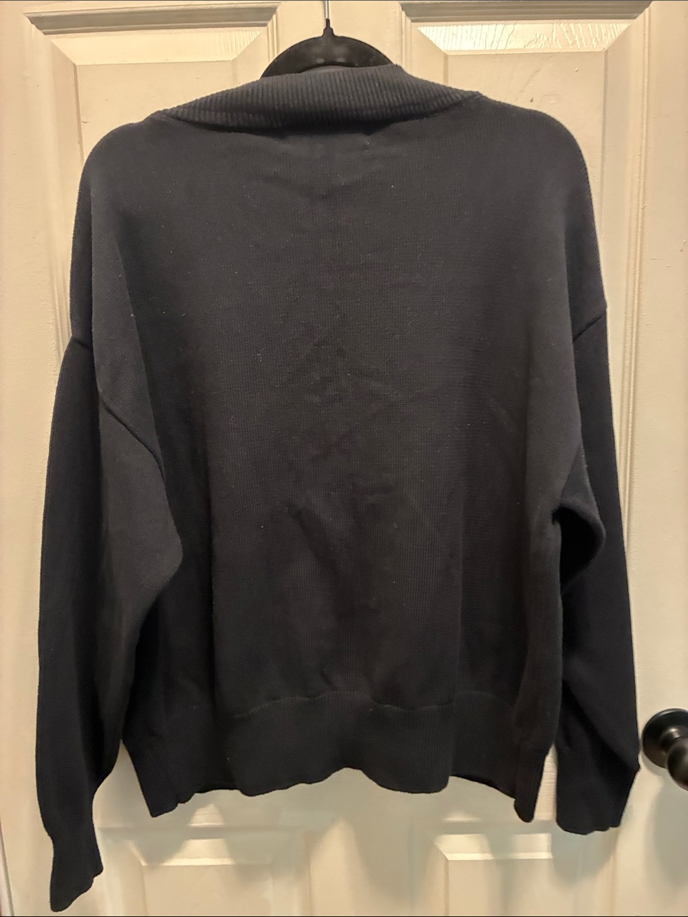 FP Beach Black Women's Tie-Front Cardigan Sweater - Picture 2 of 2